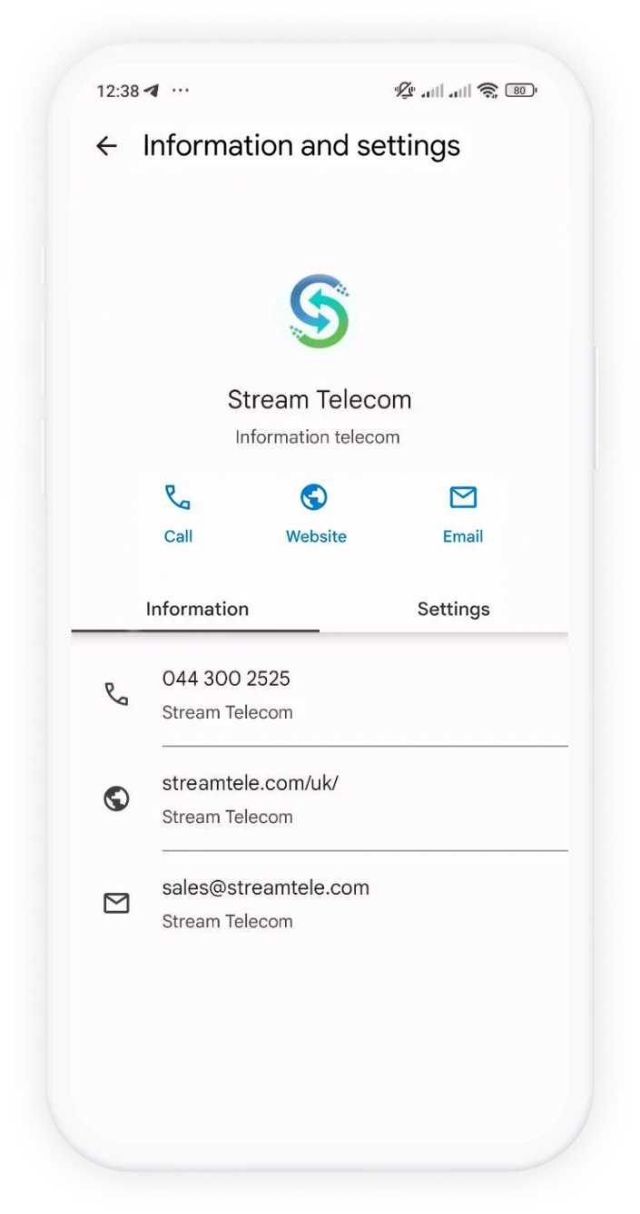 | Stream Telecom