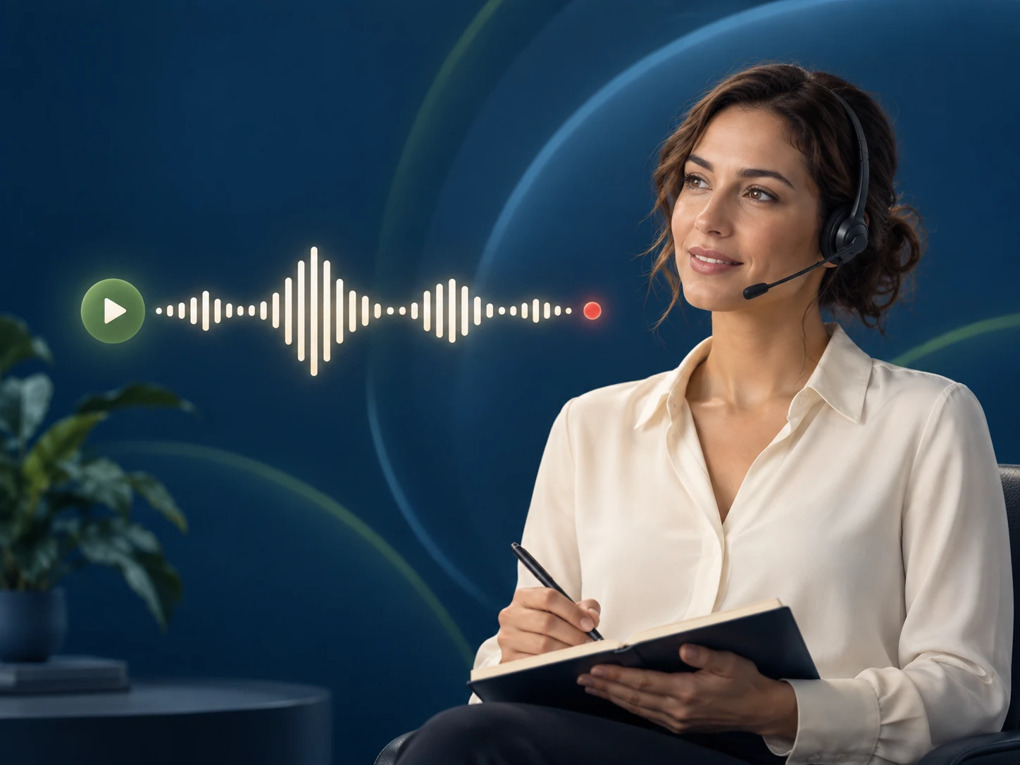 | Stream Telecom Специалист слушает разговор и фиксирует важные детали