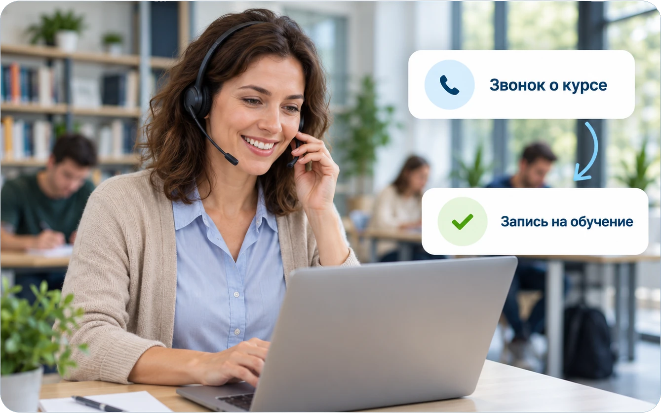 | Stream Telecom Консультант учебного центра: от звонка о курсе до записи на обучение