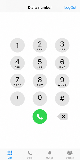 | Stream Telecom Stream Phone: dialer screen