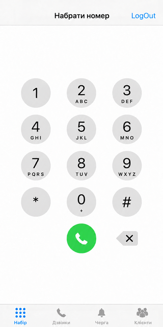 | Stream Telecom Stream Phone: екран набору номера